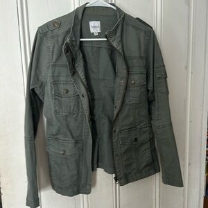 Army green jacket